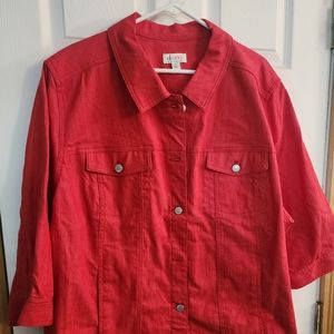 D & Co. Jean jacket 3X